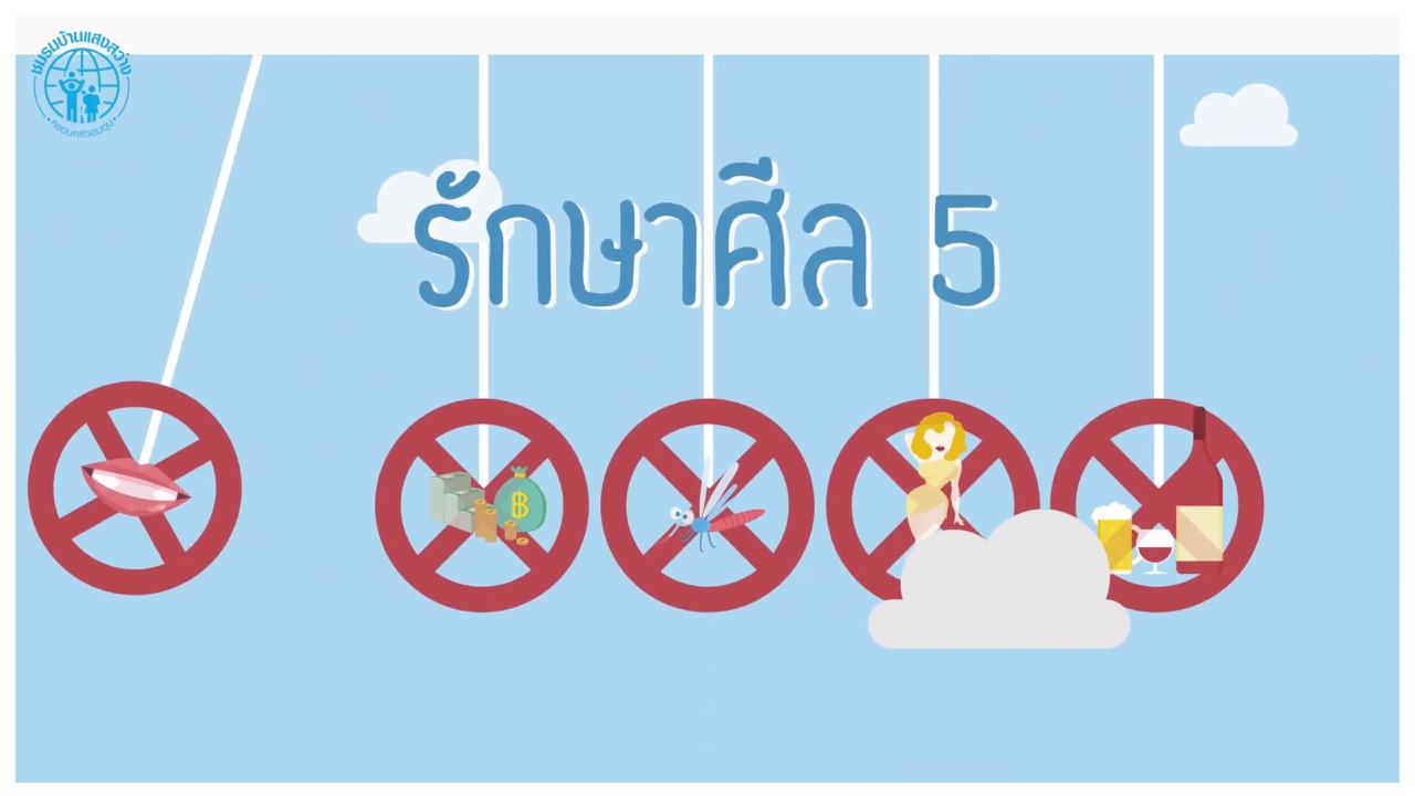 กิจวัตรข้อที่ 1 รักษาศีล 5